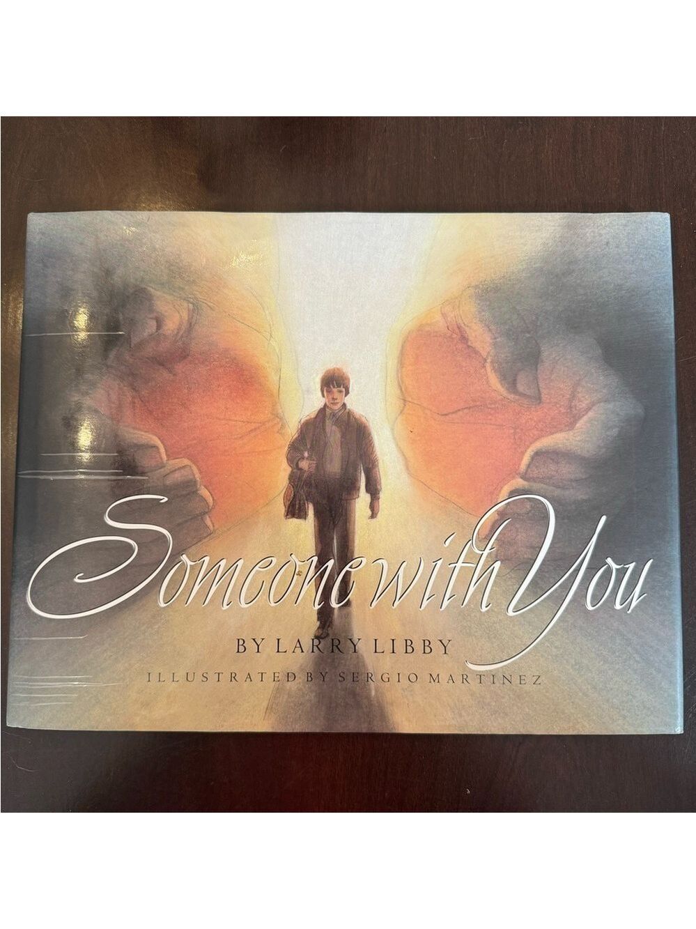 Someone with You by Larry Libby.  Hardback Christian Book